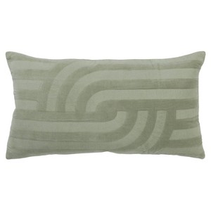 Rizzy Home 14"x26" Oversized Lumbar Throw Pillow Cover - 1 of 4