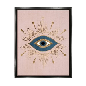 Stupell Industries Evil Eye Glam Boho Pattern Framed Canvas, 17 x 1.7 x 21 - 1 of 3