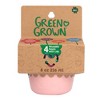 The First Years GreenGrown Reusable Toddler Snack Bowls with Lids - Pink - 4pk/8oz - 3 of 4