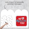 Big Dot of Happiness Thank You Nurses - Nurse Appreciation Week Giant Greeting Card - Big Shaped Jumborific Card - 3 of 4