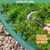 Unique Bargains Plastic Flower Beds Garden Lawn Edging with Spikes 1 Set - 4 of 4