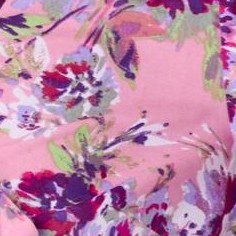 mauve watercolor bouquet