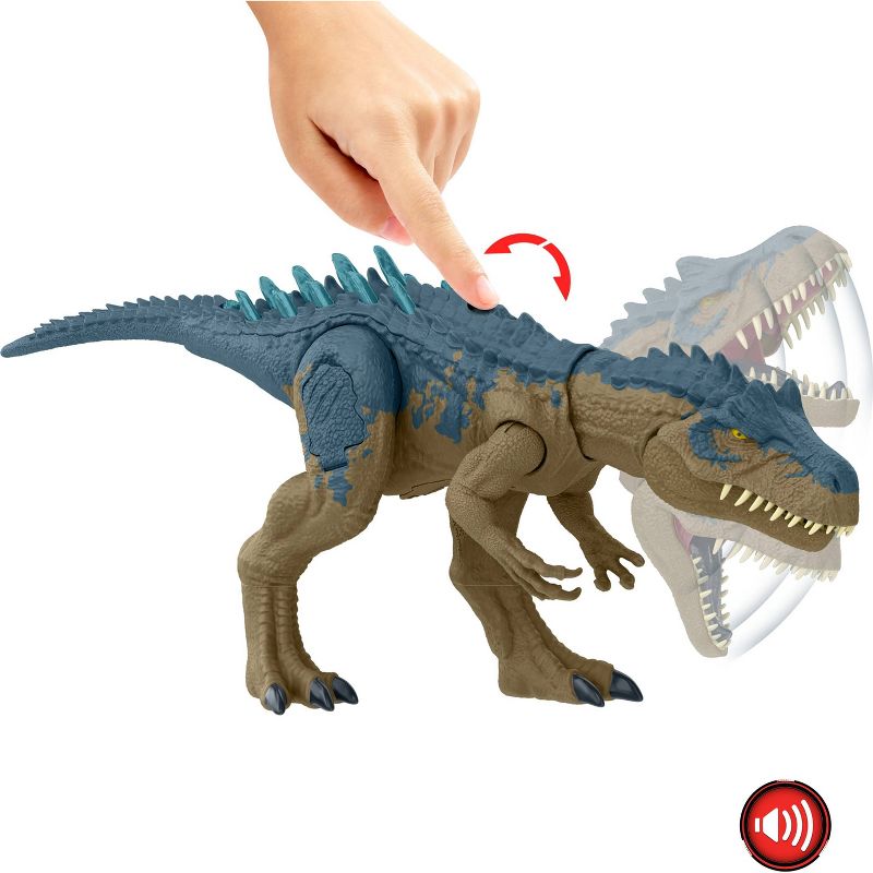 Jurassic World Allosaurus Ruthless Rampage Action Figure, 6 of 8