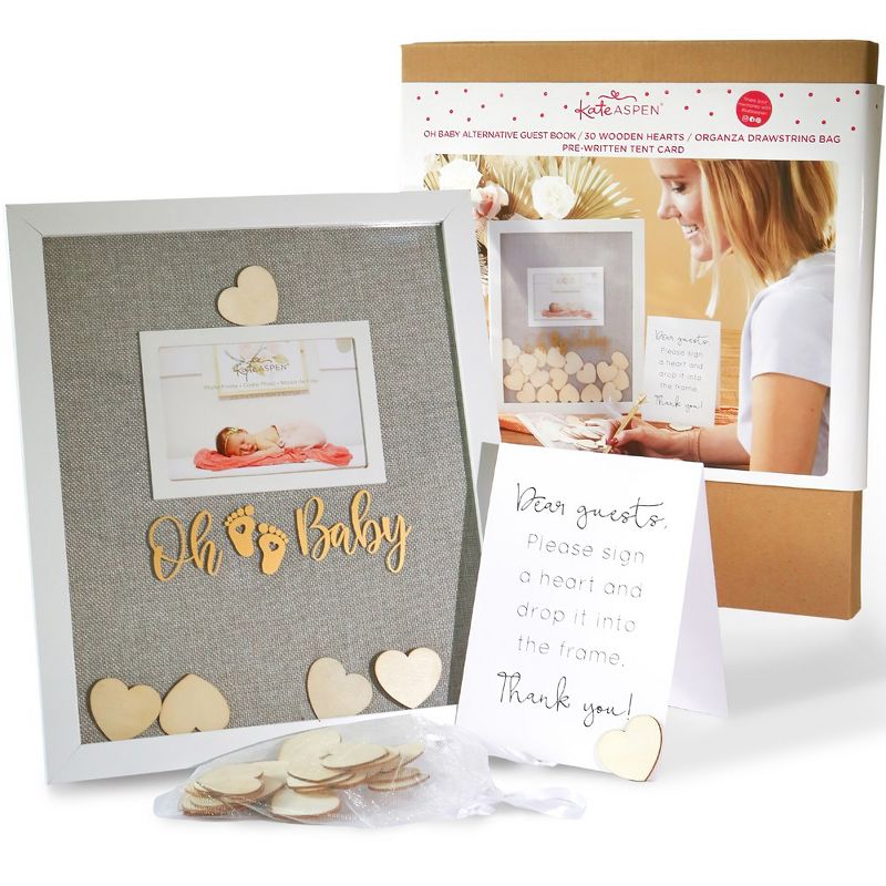 Kate Aspen Oh Baby Guest Book Alternative - Frame | 22124NA, 1 of 12