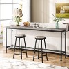 Hommoo 70.9" Long Narrow Console Table Sofa Table Industrial Hallway Table - 3 of 4