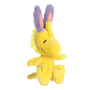 Aurora Small Easter Woodstock Peanuts Adorable Stuffed Animal Yellow 8" - 1 of 4