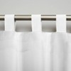 Set of 2 Indoor/Outdoor Solid Cabana Tab Top Window Curtain Panel - Exclusive Home - 4 of 4
