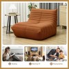 Sapphtopaz Modern Bean Bag Chair with Tufted & High Density Foam Comfy Lazy Chair for Adults & Kids Bean Bag Sofa for Living Room, Bedroom - 4 of 4