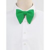 Allegra K Men's Pre-tied Solid Color Formal Party Prom Velvet Bow Ties One Size - 2 of 4