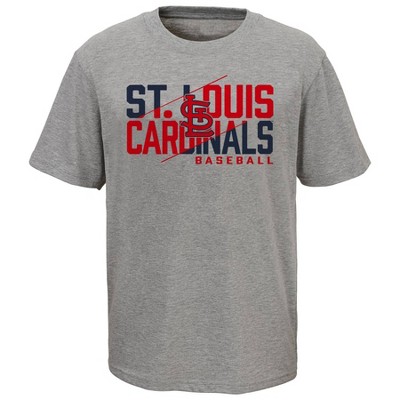 MLB St. Louis Cardinals Men's Short Sleeve V-Neck Jersey - M
