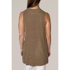 Women's Knit Vest with Slits - MOD REF - 4 of 4