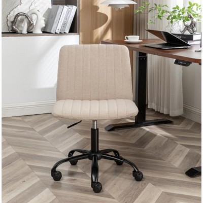 Vynxaria Masar Fabric Swivel Office Chair - Adjustable Height & 360¡ã Mobility