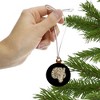 Fordham University Secondary Logo Mini Small Tiny Wood Christmas Tree Holiday Ornament - 2 of 4