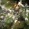 4' Sullivans Potted Lit Iced Pine Tree, Green - 2 of 2