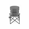 Okak High-Back Camping Chairs with Cup Holder, Heavy Duty Folding Chair with 250LBS Support, Portable Chair for Hiking, Fishing - 3 of 4