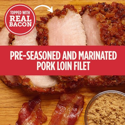Tyson Brown Sugar and Bacon Pork Loin Filet - 1.5lb