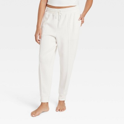 Women's Lined Winter Woven Joggers - All In Motion™ Cream Xxl : Target