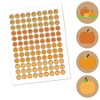 Big Dot of Happiness Pumpkin Patch - Fall, Halloween or Thanksgiving Round Candy Sticker Favors - Labels Fits Hershey‘s Kisses (1 sheet of 108) - 2 of 4