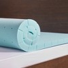 Gracie Mills Deidre 3 inch Cooling Gel Memory Foam Mattress Topper with Removable Cooling Cover - 4 of 4