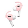 Insten 3 Pairs Ear Hooks Compatible with AirPods Pro 2019 Earbuds, Anti-Lost EarHooks Accessories (Not Fit in Charging Case) Pink - 4 of 4