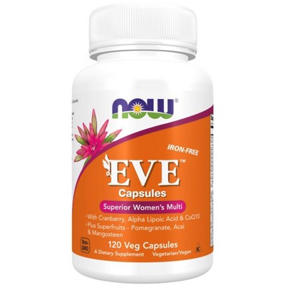 Eve Women's Multiple Vitamin by Now Foods  -  120 VegCap