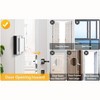 DOMETOUR Home Security Door Reinforcement Lock, Childproof High Security Latch, Withstands 800lbs - 3 of 4