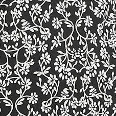 Black/White Floral