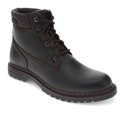 Dockers Mens Richmond Rugged Casual 6-eyelet Lace Up Boots, Black, Size ...