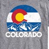 Men's - Instant Message - Retro Colorado Flag Mountains Short Sleeve Graphic T-Shirt - 2 of 4