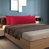 PiccoCasa 110GSM Microfiber Zipper Closure Soft Breathable Body Pillow Cover 2 Pcs - 3 of 3