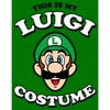 Men's Nintendo This is my Luigi Costume T-Shirt - image 2 of 4