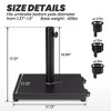 Crestlive Products Patio Umbrella Base 40lbs Umbrella Stand with Wheels Heavy Duty Concrete Stand - 2 of 4