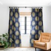 Avenie Vintage Sun Navy Set of 2 Panel Blackout Window Curtain - Deny Designs - 2 of 4