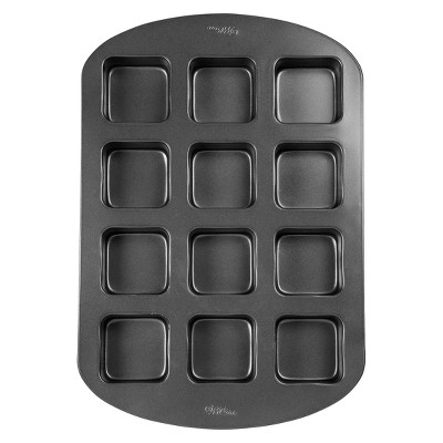 Wilton 12 Cavity Nonstick Brownie Bar Pan