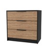 Grungis Wooden Antique Dresser with Storage,Corridor Storage Dresser with 3 Drawers for Bedroom,Living Room and Entrance - 4 of 4