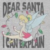 Women's Peter Pan Distressed Dear Santa I Can Explain T-Shirt - image 2 of 3