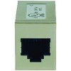 Tripp Lite CAT-5E F/F Straight-through Modular Shielded In-Line Coupler, Silver, N032-001 - 4 of 4