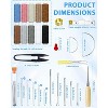 Upholstery Repair Sewing Kit: 47 Pieces Heavy Duty Sewing Kit for Car, Sofa, Backpack, Shoe, Craft DIY - 2 of 4