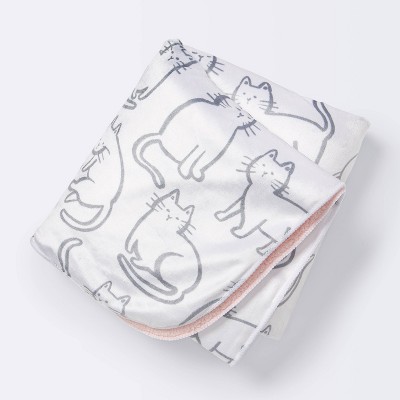 Velboa Blanket Cats - Cloud Island™ - Pink