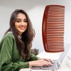 Unique Bargains Classic Side Clip Hair Comb Teeth Hair Combs Hair Clip Comb Plastic 4 Pcs - 3 of 4