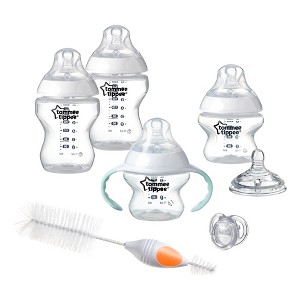 Tommee Tippee Closer to Nature New Born Starter Set - White, Clear