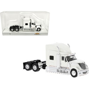 2010 International Lonestar Truck Tractor White 1/87 (HO) Scale Model Car by Brekina - 1 of 3