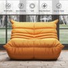 SYFERLORY Soft Beanbag Chair - Memory Foam Floor Sofa for Living Room, Bedroom or Office - Single Seat Lounger with Removable Cover - 3 of 4