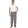 Ashford & Brooks Mens Super Soft Flannel Plaid Pajama Sleep Pants - 4 of 4