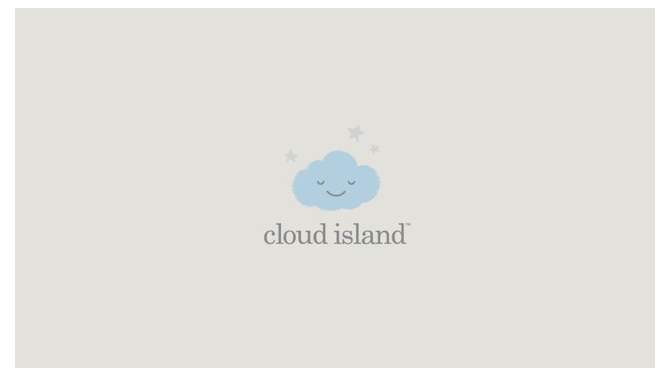 Fitted Crib Sheet - Cloud Island&#8482; Green Gingham, 2 of 7, play video