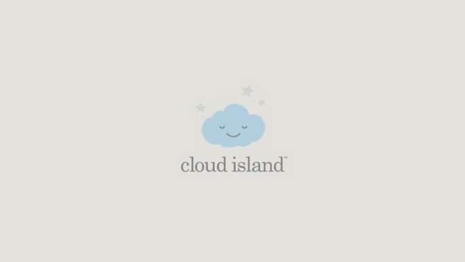 Fitted Jersey Crib Sheet - Cloud Island&#8482; Blue, 2 of 7, play video