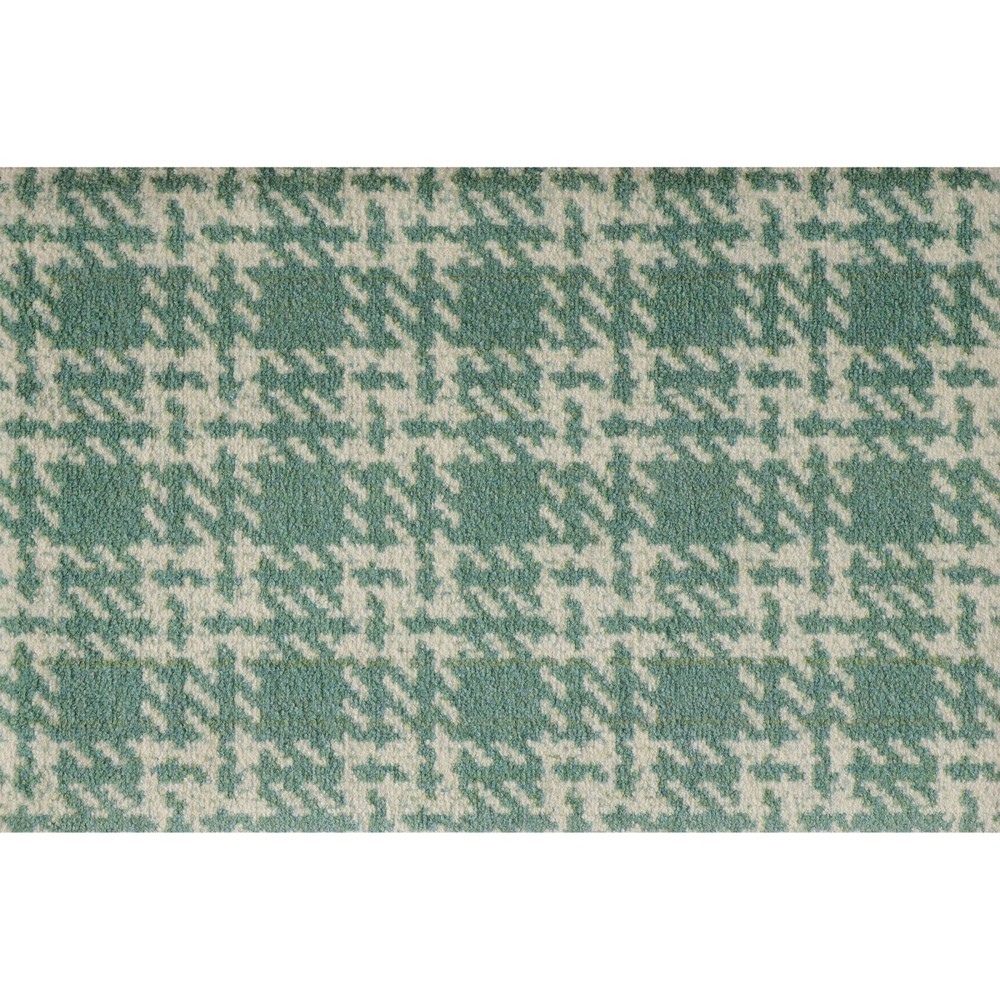 Photos - Doormat Bungalow Flooring 2'x3' ColorStar Hook Knit Door Mat Green  