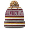 NCAA Arizona State Sun Devils Knit Cuffed Beanie: Lightweight Acrylic, Tagless Design - 3 of 4