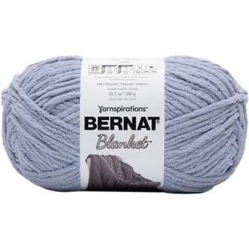 Bernat Blanket Big Ball Yarn Gray Blue
