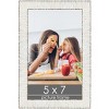 PosterPalooza | Photo Size Ornate White Picture Frame - UV Acrylic, Foam Board Backing, Hanging Hardware - 2 of 4